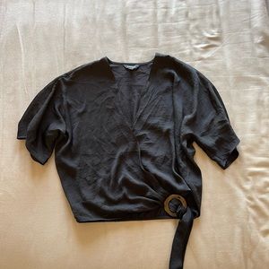 Express Crossed Front Blouse